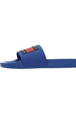 Tommy Hilfiger Buty, Mężczyzna, Niebieski, 42 EU, Klapki