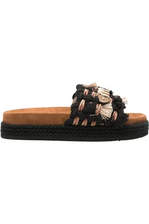 Mou Buty, Kobieta, Wielobarwność, 38 EU, Czarne Sandały Ss 24