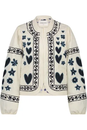 Fabienne Chapot Kurtki, Kobieta, Biały, M, Simon Padded Jacket