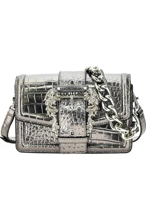 VERSACE Torebki, Kobieta, Szary, ONE SIZE, Kolekcja Stylowych Torebek