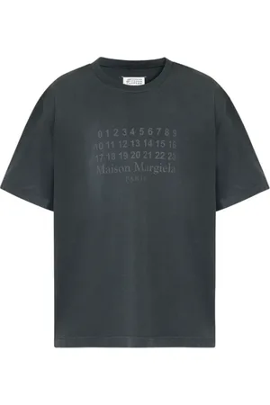 Maison Margiela Koszulki, Mężczyzna, Czarny, M, Stylowe Koszulki i Pola