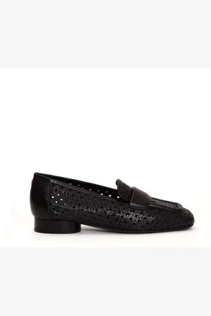 HALMANERA Buty, Kobieta, Czarny, 36 EU, Stylowe mokasyny damskie Nero Aw 22