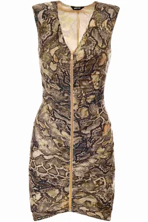 Roberto Cavalli Sukienki, Kobieta, brązowy, M, Sukienki