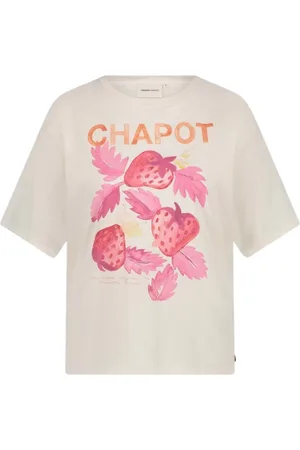 Fabienne Chapot Koszulki, Kobieta, Biały, XS, Steve Sketchbook T-Shirt