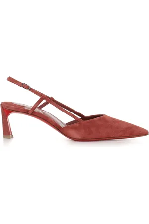 Christian Louboutin Buty, Kobieta, Pomarańczowy, 37 EU, Zamsz, Zamszowe szpilki D