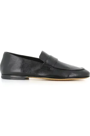 Officine creative Buty, Mężczyzna, Czarny, 43 EU, Skóra, Miękkie skórzane mokasyny