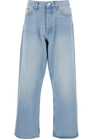 Sunflower Jeansy, Mężczyzna, Niebieski, W33, Niebieskie Jeansyy z Logo Patch