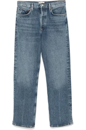 AGOLDE Jeansy, Kobieta, Niebieski, W27, Denim, Indigo Jeansy Denim