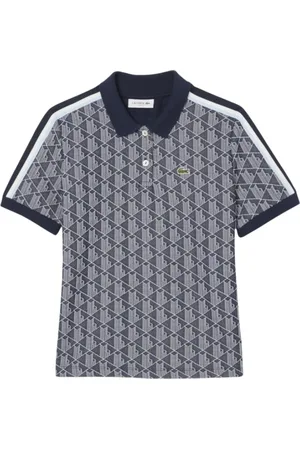 Lacoste Koszulki, Kobieta, Niebieski, M, Bawełna, Nowoczesny Polo z żebrowanym kołnierzem