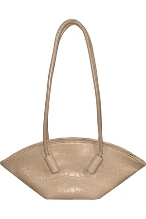 THEMOIRÈ Torebki, Kobieta, Beżowy, ONE SIZE, Olimpia Croco Praline