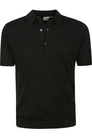 JOHN SMEDLEY Koszulki, Mężczyzna, Czarny, 2XL, Polo Shirts