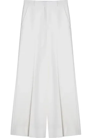 Stella McCartney Spodnie, Kobieta, Beżowy, M, Spodnie Dzwony