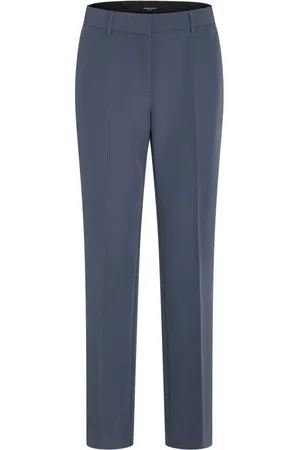Bruuns Bazaar Spodnie, Kobieta, Niebieski, S, Poliester, Vintage Indigo Magic Pants