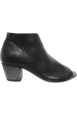 Officine creative Buty, Kobieta, Czarny, 37 EU, Skóra, Botki na Obcasie