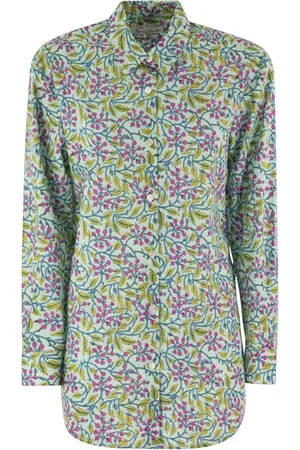 MC2 SAINT BARTH Bluzki, Kobieta, Wielobarwność, S, Bawełna, Casual Shirts