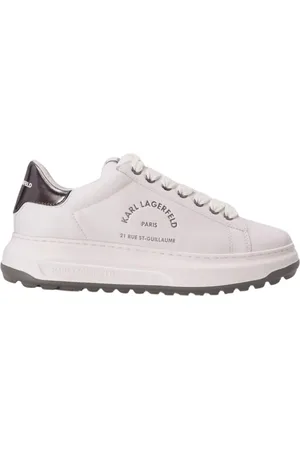 Karl Lagerfeld Buty, Mężczyzna, Biały, 43 EU, Skóra, Buty kapri lug maison kl 57538 lthr