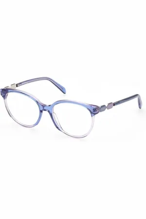 Emilio Pucci Akcesoria, Kobieta, Niebieski, ONE SIZE, Eleganckie Niebieskie Okulary z Acetatową Oprawą