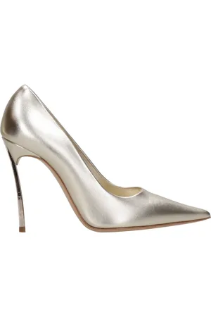 Casadei Buty, Kobieta, Beżowy, 39 EU, Laminowane Czółenka Decolleté