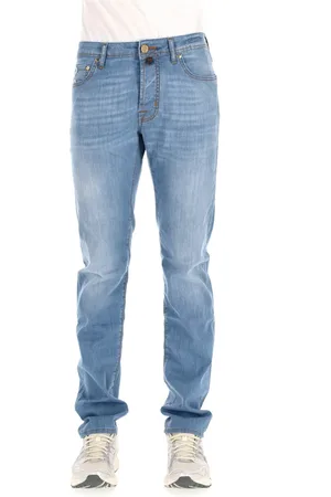 Jacob Cohen Jeansy, Mężczyzna, Niebieski, W37, Denim, Denim Tennis Nick Fit Special Edition