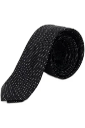 Antony Morato Akcesoria, Mężczyzna, Czarny, ONE SIZE, Czarny Krawat w Kropki