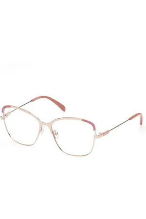 Emilio Pucci Akcesoria, Kobieta, Żółty, ONE SIZE, Eleganckie Wielokolorowe Okulary z Metalową Ramą