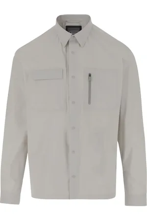 HERNO Koszule, Mężczyzna, Biały, M, Nylon, Stretch Nylon Master Koszula