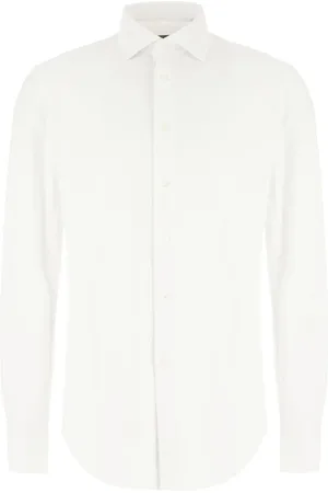 corneliani Koszule, Mężczyzna, Biały, 4XL, Biała Koszula dla Mężczyzn Stylowa Ss 25