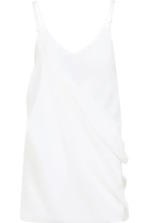Maison Margiela Sukienki, Kobieta, Biały, XS, Elegancka Sukienka Maxi dla Kobiet