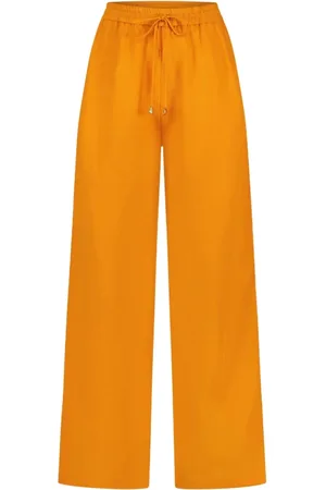 Fabienne Chapot Spodnie, Kobieta, Pomarańczowy, 2XL, Brent Trousers