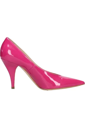 Casadei Buty, Kobieta, Różowy, 37 EU, Skóra, Fuksjowe szpilki z obcasem