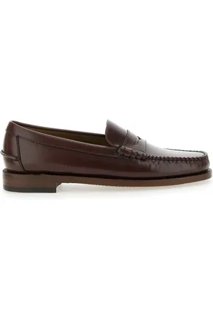SEBAGO Buty, Mężczyzna, brązowy, 40 EU, Klasyczne brązowe mokasyny z podwyższonym szyciem