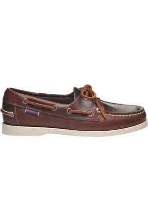 SEBAGO Buty, Kobieta, brązowy, 37 1/2 EU, Brązowe płaskie buty