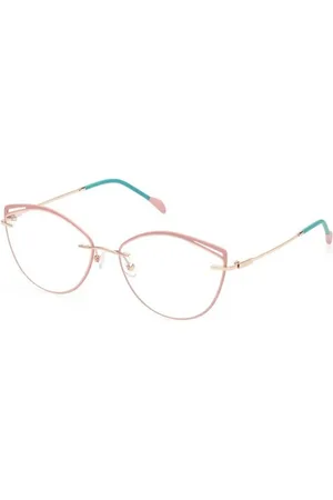 Emilio Pucci Akcesoria, Kobieta, Wielobarwność, ONE SIZE, Wielokolorowa Metalowa Oprawka Stylowe Okulary
