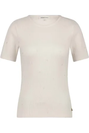 Fabienne Chapot Koszulki, Kobieta, Biały, S, Tanja T-shirt