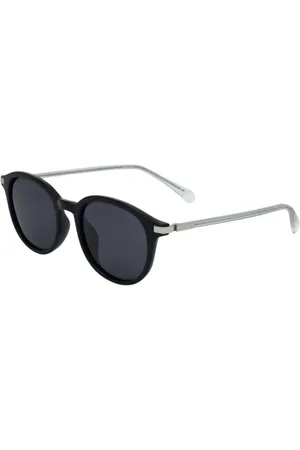 Polaroid Akcesoria, unisex, Czarny, ONE SIZE, Czarne Okulary Przeciwsłoneczne z Szarymi Soczewkami