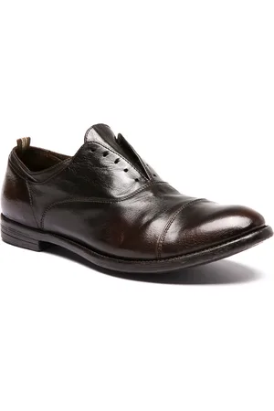 Officine creative Buty, Mężczyzna, brązowy, 43 1/2 EU, Skóra, Ręcznie Robione Skórzane Oksfordy Arc