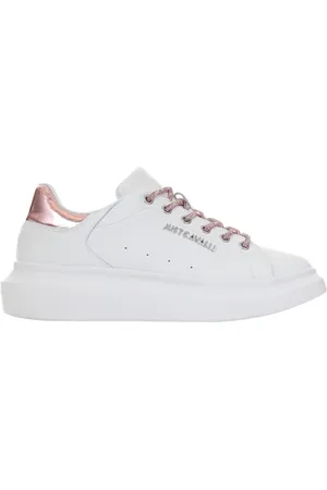 Roberto Cavalli Buty, Kobieta, Biały, 39 EU, Sneakers