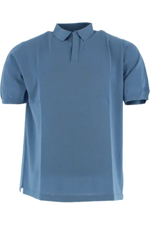 MC2 SAINT BARTH Koszulki, Mężczyzna, Niebieski, XL, Niebieska Koszulka Polo Krótkie Rękawy