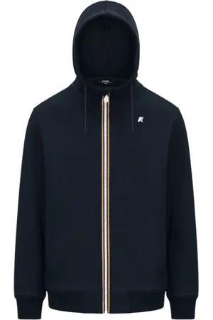K-Way Bluzy, Mężczyzna, Niebieski, M, Niebieski Sweter Rainer Light Spacer