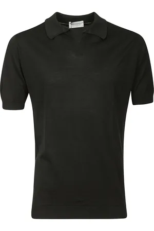 JOHN SMEDLEY Koszulki, Mężczyzna, Czarny, 2XL, Polo Shirts
