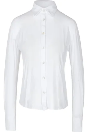 RRD Bluzki, Kobieta, Biały, S, Slim Fit Koszula Oxford