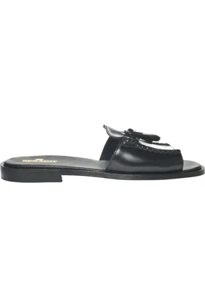 SEBAGO Buty, Kobieta, Czarny, 40 EU, Czarne Sandały na Rzeźbionym Obcasie dla Kobiet