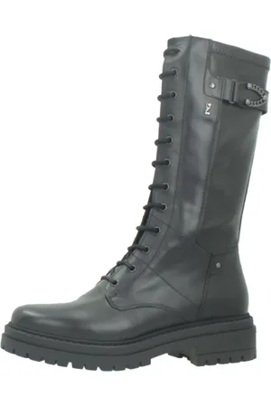 Nero Giardini Buty, Kobieta, Czarny, 37 EU, Stylowe Buty na Sznurowadła