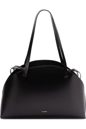 Jil Sander Torebki, Kobieta, Czarny, ONE SIZE, Elegancka Skórzana Torba na Ramię