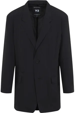 Y-3 Kurtki, Mężczyzna, Czarny, S, Czarna Kurtka dla Mężczyzn Stylowy Design