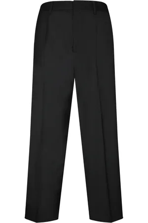 COSTUMEIN Spodnie, Mężczyzna, Czarny, XL, Czarne Spodnie dla Mężczyzn