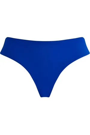 Vilebrequin Stroje kąpielowe, Kobieta, Niebieski, XS, Solidne midi figi bikini dla kobiet