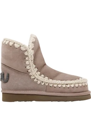 Mou Buty, Kobieta, Różowy, 36 EU, Glitter Logo High Top Sneakers
