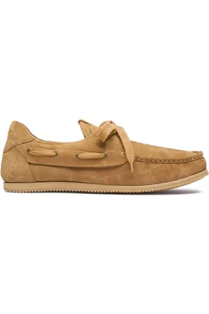Jacquemus Buty, Mężczyzna, brązowy, 43 EU, Luksusowe Skórzane Sandały w Cammello