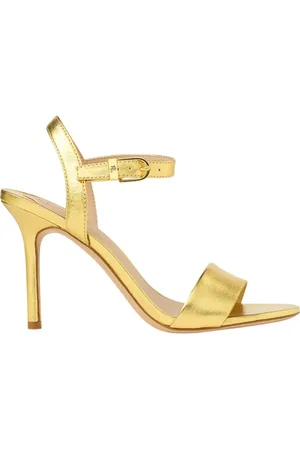 Ralph Lauren Buty, Kobieta, Żółty, 39 EU, 802956289003 Buty NA Obcasie